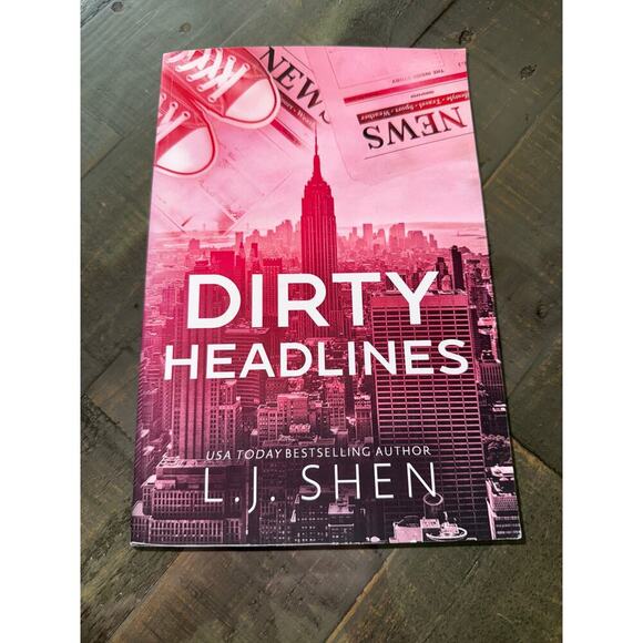 L. J. Shen Dirty Headlines  Stand Alone Book - Picture 1 of 6